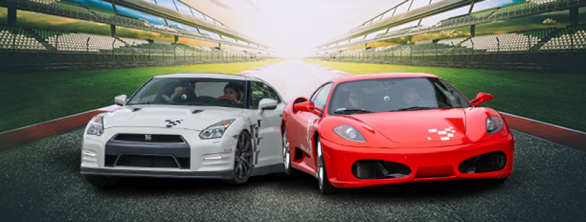 Ferrari F430 vs. Nissan GTR